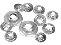 Blechmuttern - Tread Cutting Nuts  Universal